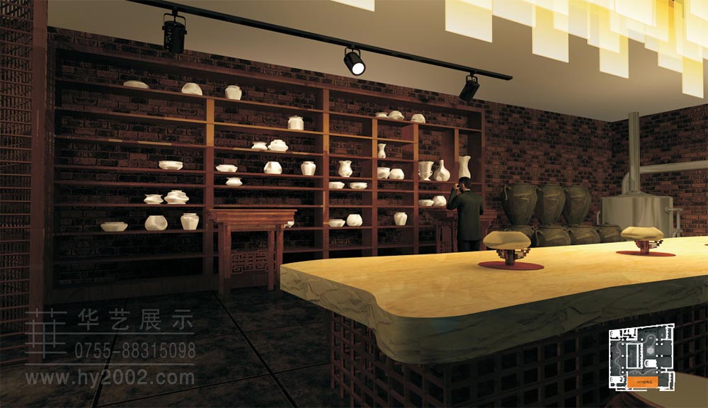 安徽包河酒业博物馆,DIY制陶蒸酒区